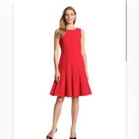 Calvin Klein Dresses & Skirts - Women's Rex Sleeveless pleated fit & flare Dress